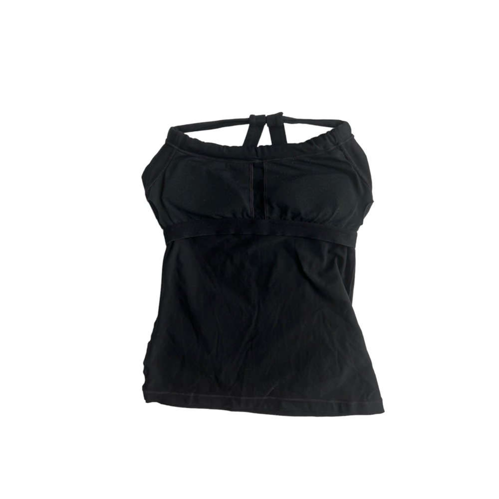 Prana Black Quinn Chakara built-in Bra Tank Top - Picture 5 of 9
